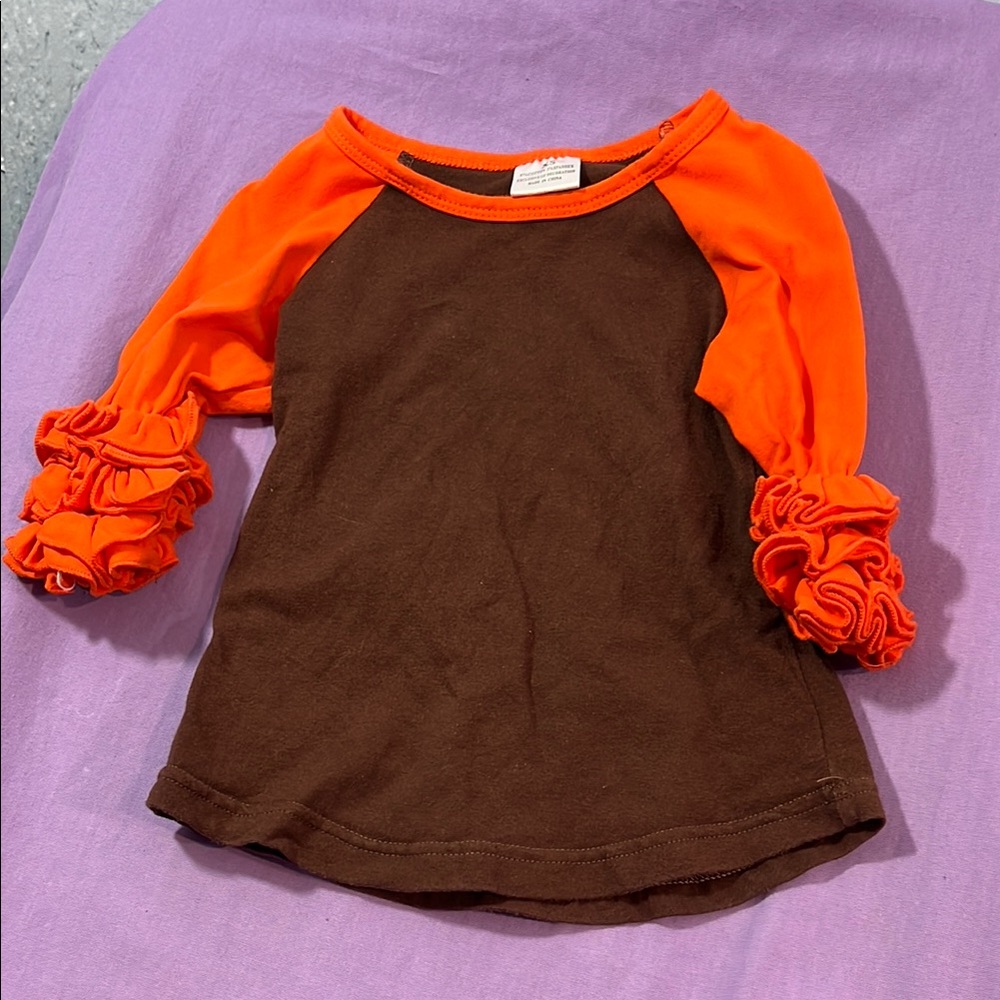 5 for $10 💜 fall shirt size (xs) 12-18 months